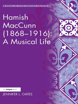 cover image of Hamish MacCunn (1868-1916)